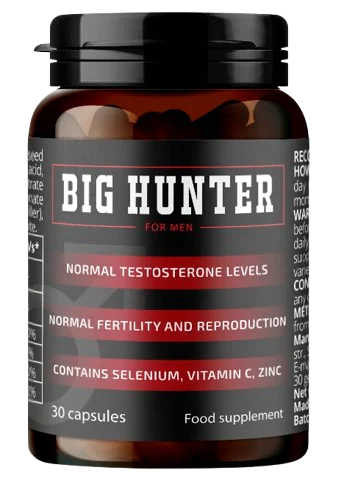 Big Hunter कैप्सूल — Amazon.in पर नहीं, केवल ऑफ़िशियल साइट